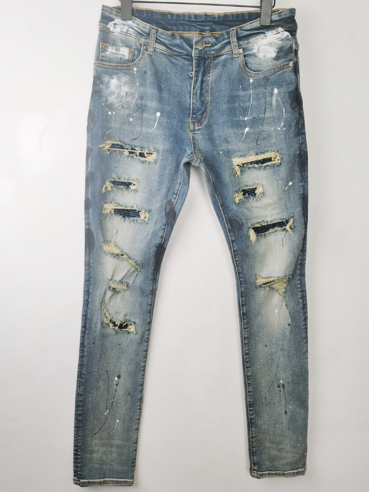 Cheap Amiri Jeans For Men #878049 Replica Wholesale [$66.00 USD] [ITEM ...