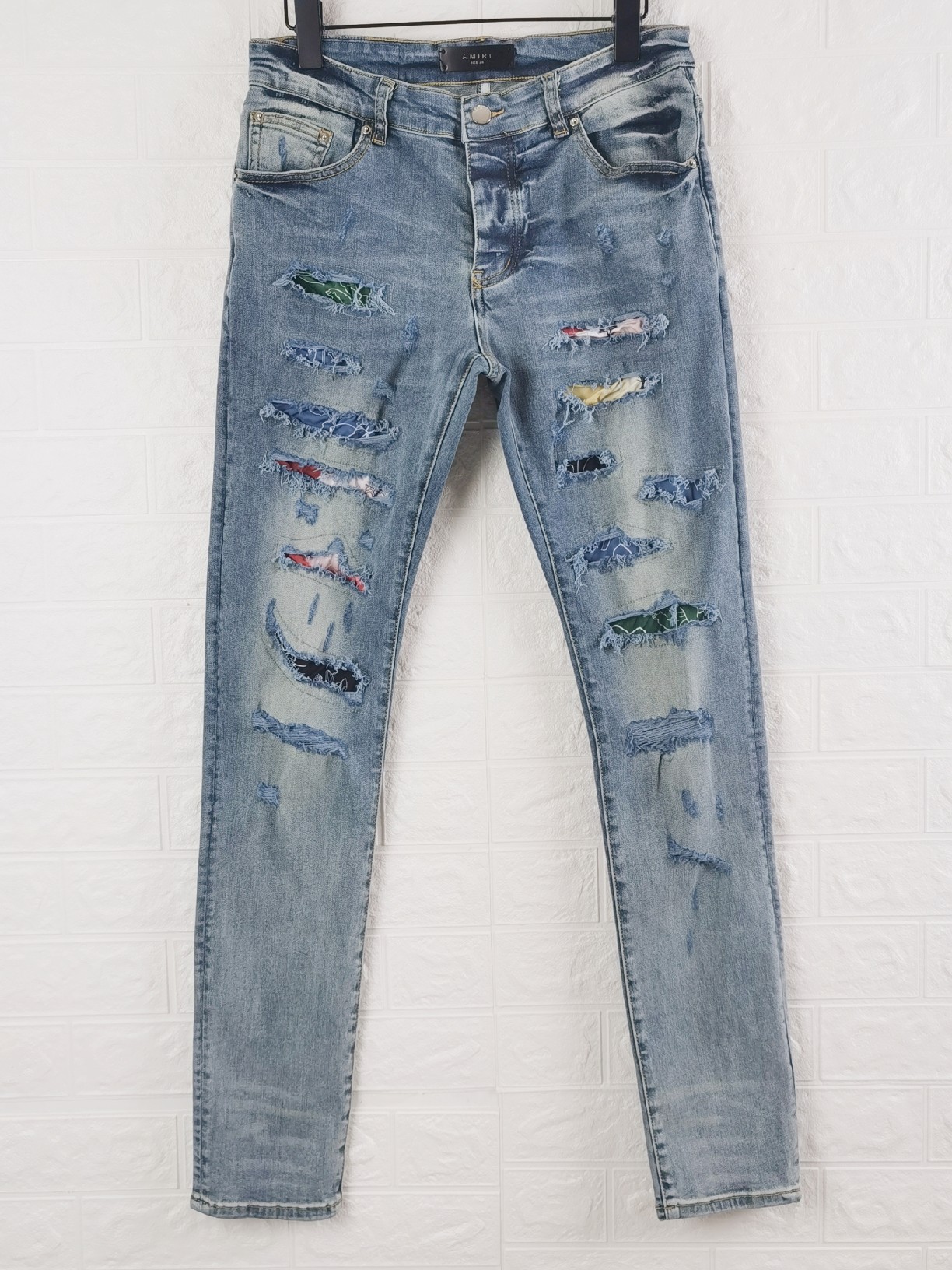 Cheap Amiri Jeans For Men #878076 Replica Wholesale [$66.00 USD] [ITEM ...