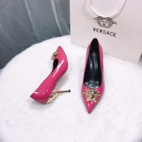 Cheap Versace High-Heeled Shoes For Women #870530 Replica Wholesale [$72.00 USD] [ITEM#870530] on Replica Versace High-Heeled Shoes