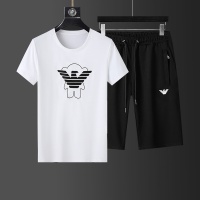 Cheap Armani Tracksuits Short Sleeved For Men #874116 Replica Wholesale [$64.00 USD] [ITEM#874116] on Replica Armani Tracksuits