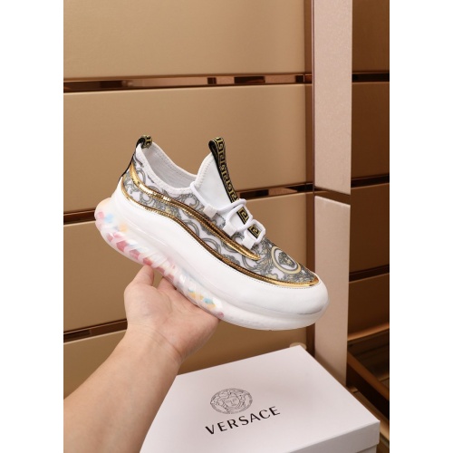 Cheap Versace Casual Shoes For Men #879216 Replica Wholesale [$82.00 USD] [ITEM#879216] on Replica Versace Casual Shoes