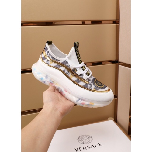 Cheap Versace Casual Shoes For Men #879217 Replica Wholesale [$82.00 USD] [ITEM#879217] on Replica Versace Casual Shoes