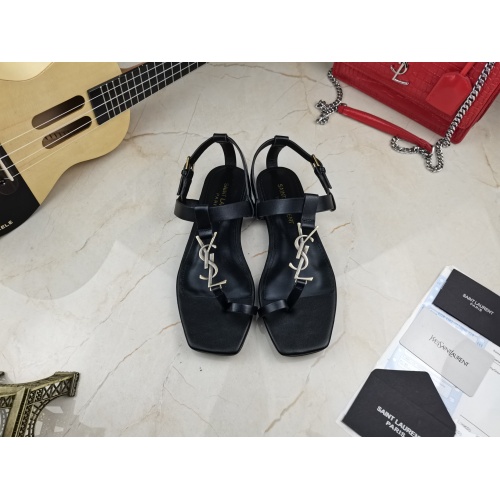 Cheap Yves Saint Laurent YSL Sandal For Women #879552 Replica Wholesale [$92.00 USD] [ITEM#879552] on Replica Yves Saint Laurent YSL Sandal