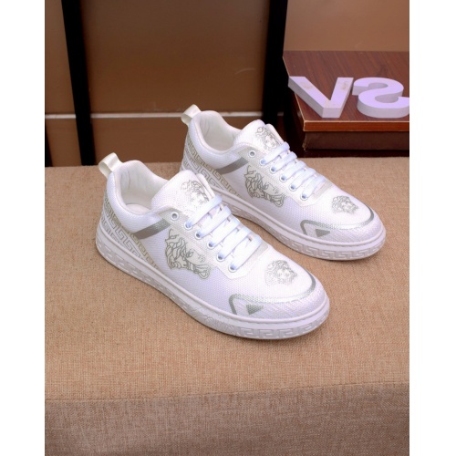 Cheap Versace Casual Shoes For Men #879833 Replica Wholesale [$76.00 USD] [ITEM#879833] on Replica Versace Casual Shoes