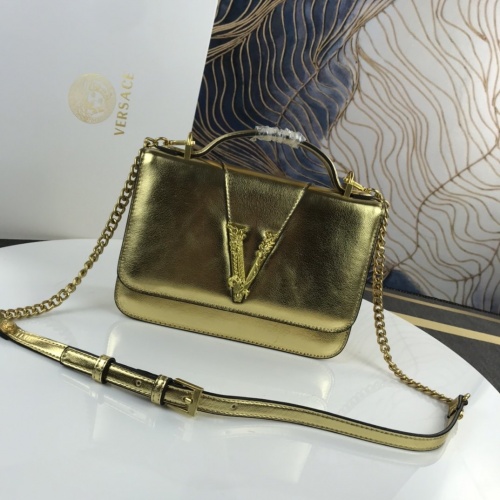 Cheap Versace AAA Quality Messenger Bags For Women #880387 Replica Wholesale [$135.00 USD] [ITEM#880387] on Replica Versace AAA Quality Messenger Bags
