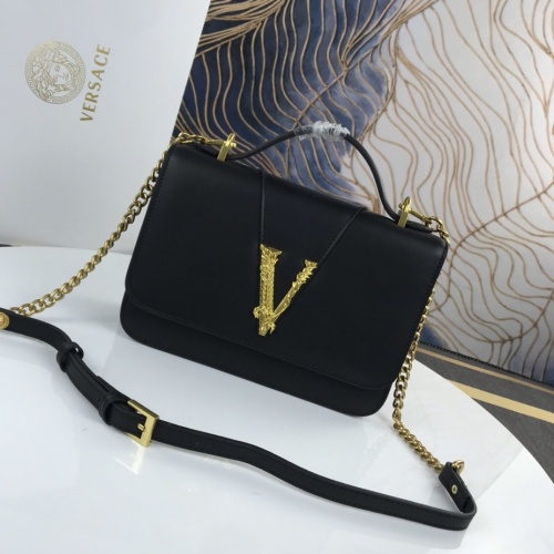 Cheap Versace AAA Quality Messenger Bags For Women #880389 Replica Wholesale [$135.00 USD] [ITEM#880389] on Replica Versace AAA Quality Messenger Bags