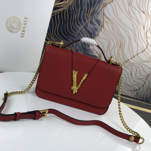 Cheap Versace AAA Quality Messenger Bags For Women #880390 Replica Wholesale [$135.00 USD] [ITEM#880390] on Replica Versace AAA Quality Messenger Bags