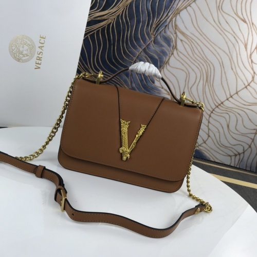 Cheap Versace AAA Quality Messenger Bags For Women #880391 Replica Wholesale [$135.00 USD] [ITEM#880391] on Replica Versace AAA Quality Messenger Bags