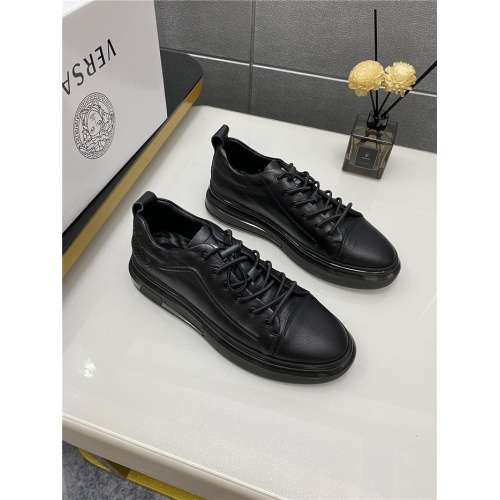 Cheap Versace Casual Shoes For Men #880571 Replica Wholesale [$82.00 USD] [ITEM#880571] on Replica Versace Casual Shoes