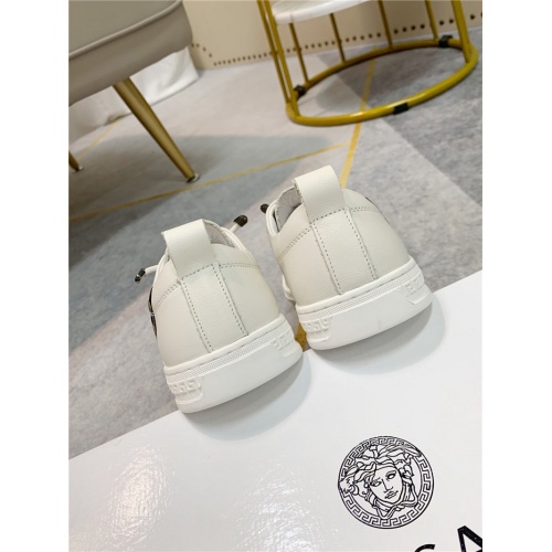 Cheap Versace Casual Shoes For Men #880594 Replica Wholesale [$76.00 USD] [ITEM#880594] on Replica Versace Casual Shoes