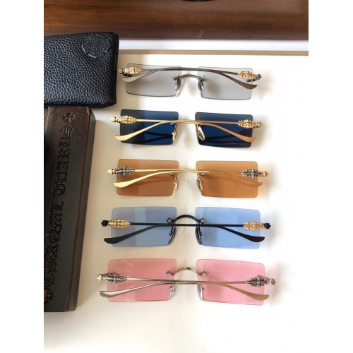 Cheap Chrome Hearts AAA Quality Sunglasses #880636 Replica Wholesale [$62.00 USD] [ITEM#880636] on Replica Chrome Hearts AAA Quality Sunglasses