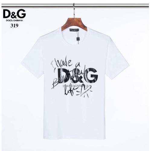Cheap Dolce &amp; Gabbana T-Shirts Short Sleeved For Men #882143 Replica Wholesale [$25.00 USD] [ITEM#882143] on Replica Dolce &amp; Gabbana T-Shirts