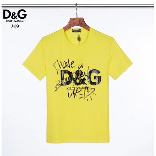 Cheap Dolce &amp; Gabbana T-Shirts Short Sleeved For Men #882144 Replica Wholesale [$25.00 USD] [ITEM#882144] on Replica Dolce &amp; Gabbana T-Shirts