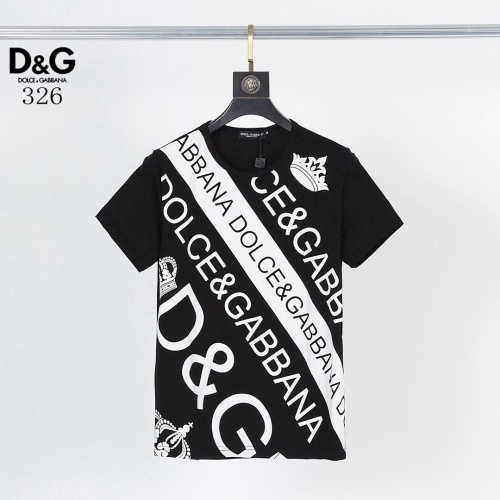 Cheap Dolce &amp; Gabbana T-Shirts Short Sleeved For Men #882145 Replica Wholesale [$25.00 USD] [ITEM#882145] on Replica Dolce &amp; Gabbana T-Shirts