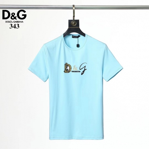 Cheap Dolce &amp; Gabbana T-Shirts Short Sleeved For Men #882147 Replica Wholesale [$25.00 USD] [ITEM#882147] on Replica Dolce &amp; Gabbana T-Shirts