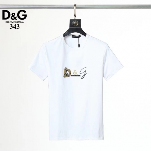Cheap Dolce &amp; Gabbana T-Shirts Short Sleeved For Men #882148 Replica Wholesale [$25.00 USD] [ITEM#882148] on Replica Dolce &amp; Gabbana T-Shirts
