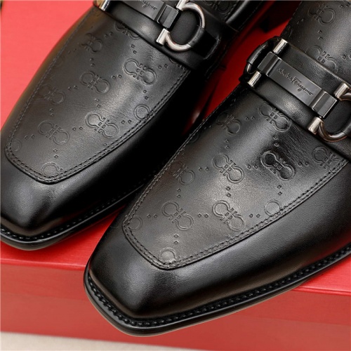 Cheap Salvatore Ferragamo Leather Shoes For Men #882587 Replica Wholesale [$82.00 USD] [ITEM#882587] on Replica Salvatore Ferragamo Leather Shoes