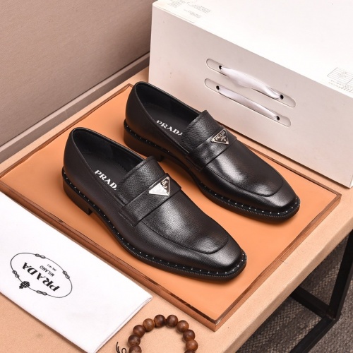 Cheap Prada Leather Shoes For Men #882929 Replica Wholesale [$100.00 USD] [ITEM#882929] on Replica Prada Leather Shoes