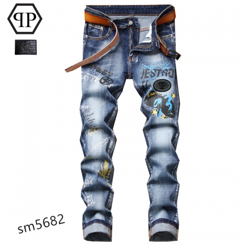 Cheap Philipp Plein PP Jeans For Men #883102 Replica Wholesale [$48.00 USD] [ITEM#883102] on Replica Philipp Plein PP Jeans
