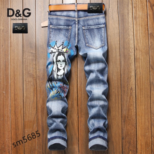 Cheap Dolce &amp; Gabbana D&amp;G Jeans For Men #883106 Replica Wholesale [$48.00 USD] [ITEM#883106] on Replica Dolce &amp; Gabbana D&amp;G Jeans