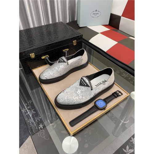 Cheap Prada Casual Shoes For Men #883374 Replica Wholesale [$88.00 USD] [ITEM#883374] on Replica Prada Casual Shoes