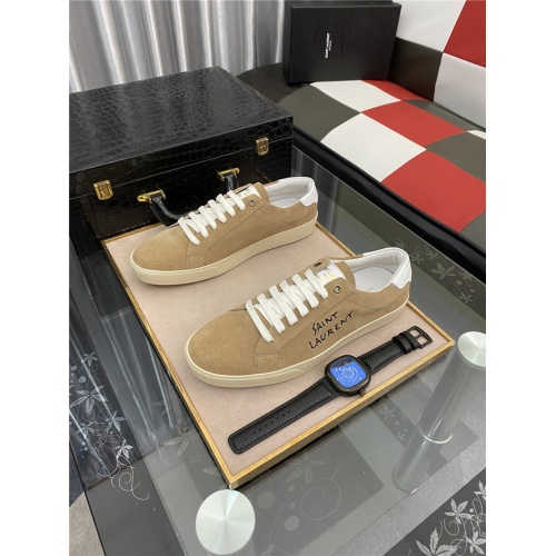 Cheap Yves Saint Laurent Casual Shoes For Men #884353 Replica Wholesale [$80.00 USD] [ITEM#884353] on Replica Yves Saint Laurent YSL Casual Shoes