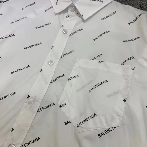 Cheap Balenciaga Shirts Long Sleeved For Men #885245 Replica Wholesale [$45.00 USD] [ITEM#885245] on Replica Balenciaga Shirts