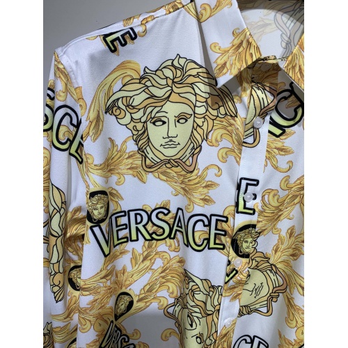 Cheap Versace Shirts Long Sleeved For Men #885266 Replica Wholesale [$45.00 USD] [ITEM#885266] on Replica Versace Shirts