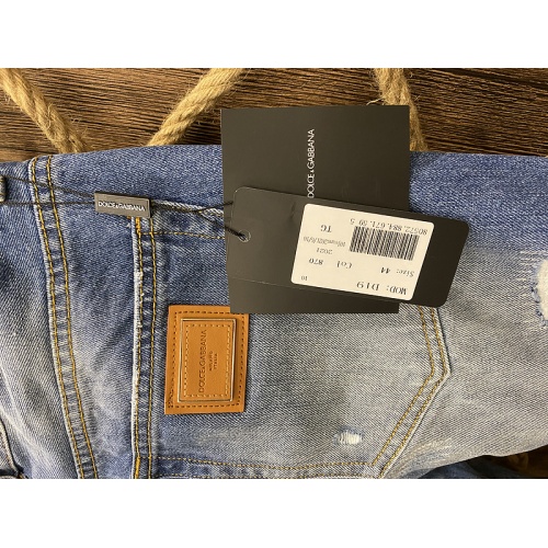 Cheap Dolce &amp; Gabbana D&amp;G Jeans For Men #885351 Replica Wholesale [$60.00 USD] [ITEM#885351] on Replica Dolce &amp; Gabbana D&amp;G Jeans