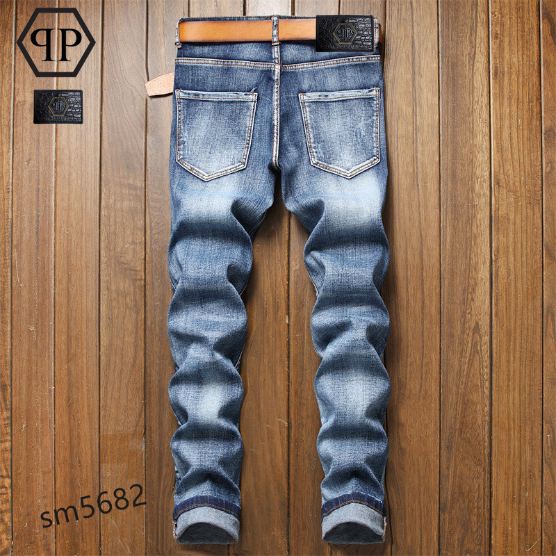 Cheap Philipp Plein PP Jeans For Men #883102 Replica Wholesale [$48.00 ...