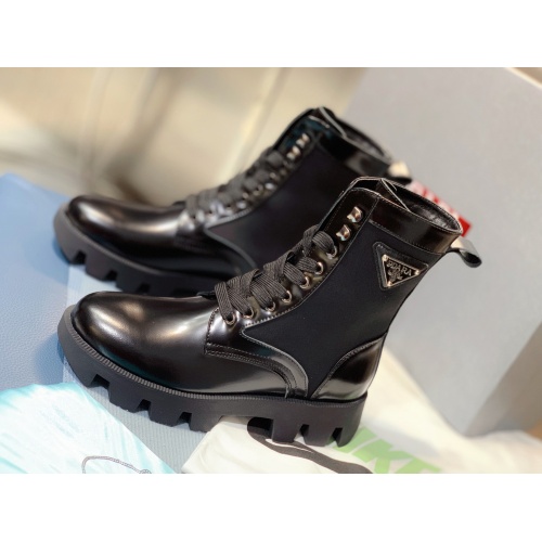 Cheap Prada Boots For Women #886526 Replica Wholesale [$98.00 USD] [ITEM#886526] on Replica Prada Boots