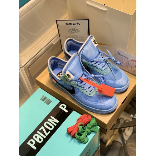 Cheap Nike&amp;Off-White Air Force 1 For Men #886984 Replica Wholesale [$88.00 USD] [ITEM#886984] on Replica Nike Air Force 1