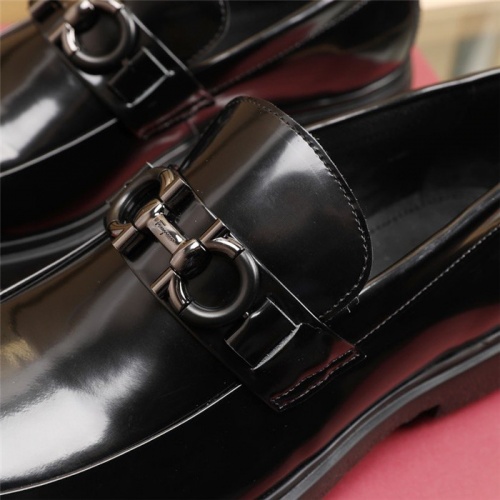 Cheap Salvatore Ferragamo Leather Shoes For Men #887264 Replica Wholesale [$92.00 USD] [ITEM#887264] on Replica Salvatore Ferragamo Leather Shoes