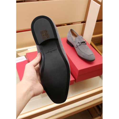 Cheap Salvatore Ferragamo Leather Shoes For Men #887955 Replica Wholesale [$118.00 USD] [ITEM#887955] on Replica Salvatore Ferragamo Leather Shoes