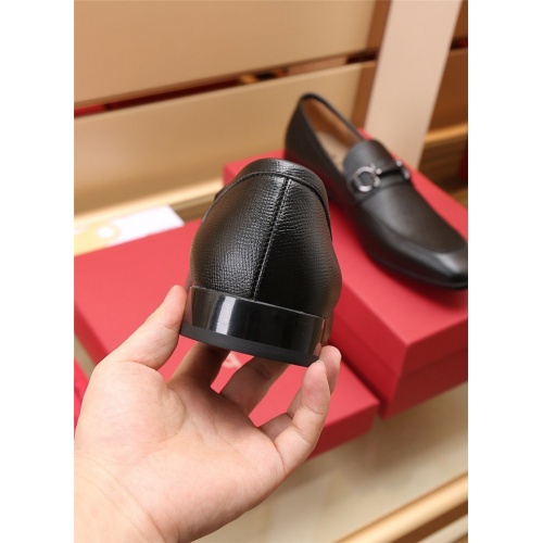 Cheap Salvatore Ferragamo Leather Shoes For Men #887958 Replica Wholesale [$118.00 USD] [ITEM#887958] on Replica Salvatore Ferragamo Leather Shoes