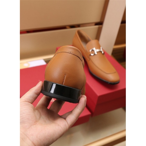 Cheap Salvatore Ferragamo Leather Shoes For Men #887959 Replica Wholesale [$118.00 USD] [ITEM#887959] on Replica Salvatore Ferragamo Leather Shoes
