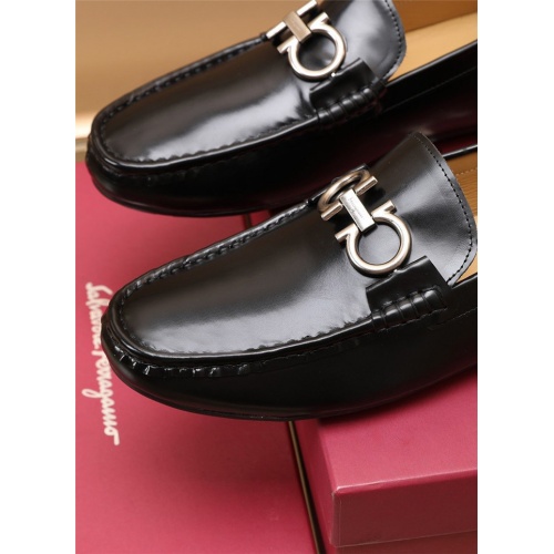 Cheap Salvatore Ferragamo Leather Shoes For Men #887978 Replica Wholesale [$92.00 USD] [ITEM#887978] on Replica Salvatore Ferragamo Leather Shoes
