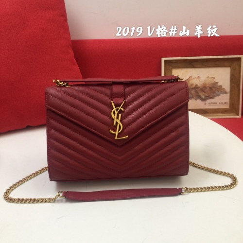 Cheap Yves Saint Laurent YSL AAA Messenger Bags For Women #888984 Replica Wholesale [$88.00 USD] [ITEM#888984] on Replica Yves Saint Laurent YSL AAA Messenger Bags