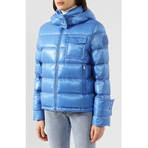 Cheap Moncler Down Feather Coat Long Sleeved For Women #889001 Replica Wholesale [$142.00 USD] [ITEM#889001] on Replica Moncler Down Feather Coat