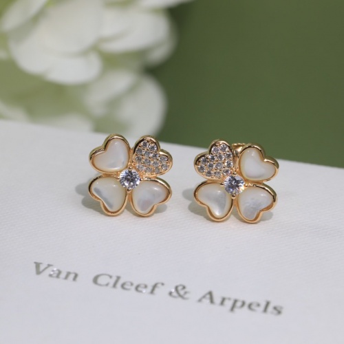 Cheap Van Cleef &amp; Arpels Earrings #890104 Replica Wholesale [$40.00 USD] [ITEM#890104] on Replica Van Cleef &amp; Arpels Earrings