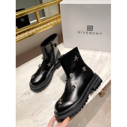 Cheap Givenchy Boots For Women #890376 Replica Wholesale [$103.00 USD] [ITEM#890376] on Replica Givenchy Boots