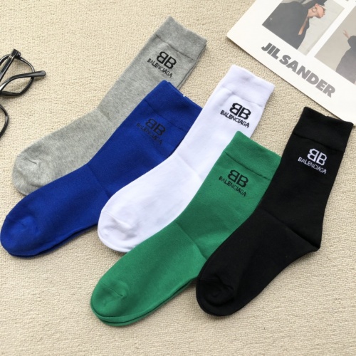Cheap Balenciaga Socks #890543 Replica Wholesale [$27.00 USD] [ITEM#890543] on Replica Balenciaga Socks