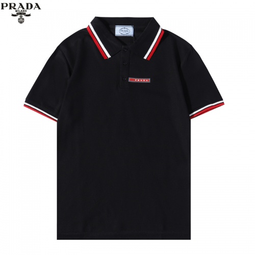 Cheap Prada T-Shirts Short Sleeved For Men #891023 Replica Wholesale [$36.00 USD] [ITEM#891023] on Replica Prada T-Shirts