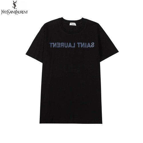 Cheap Yves Saint Laurent YSL T-shirts Short Sleeved For Men #891025 Replica Wholesale [$27.00 USD] [ITEM#891025] on Replica Yves Saint Laurent YSL T-shirts