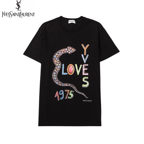 Cheap Yves Saint Laurent YSL T-shirts Short Sleeved For Men #891033 Replica Wholesale [$29.00 USD] [ITEM#891033] on Replica Yves Saint Laurent YSL T-shirts
