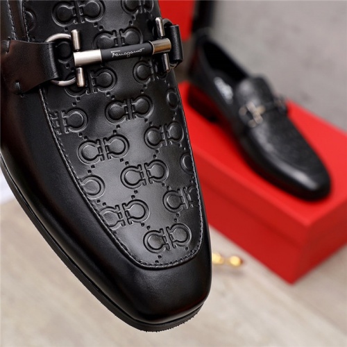 Cheap Salvatore Ferragamo Leather Shoes For Men #891159 Replica Wholesale [$80.00 USD] [ITEM#891159] on Replica Salvatore Ferragamo Leather Shoes