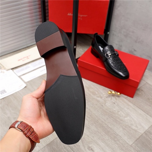 Cheap Salvatore Ferragamo Leather Shoes For Men #891159 Replica Wholesale [$80.00 USD] [ITEM#891159] on Replica Salvatore Ferragamo Leather Shoes