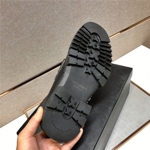 Cheap Versace Casual Shoes For Men #891394 Replica Wholesale [$96.00 USD] [ITEM#891394] on Replica Versace Casual Shoes