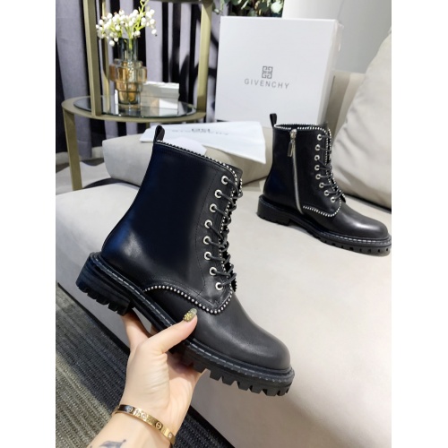 Cheap Givenchy Boots For Women #891600 Replica Wholesale [$100.00 USD] [ITEM#891600] on Replica Givenchy Boots