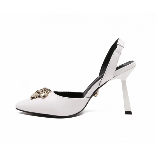 Cheap Versace Sandal For Women #891609 Replica Wholesale [$80.00 USD] [ITEM#891609] on Replica Versace Sandal